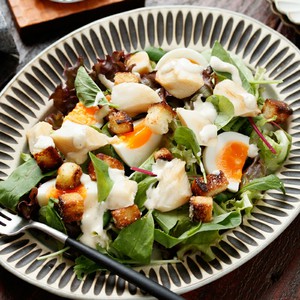 サラダファミリーと半熟卵のごちそうサラダ レシピ集 一正蒲鉾株式会社